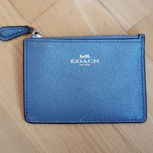 Coach - Small Blue Wallet